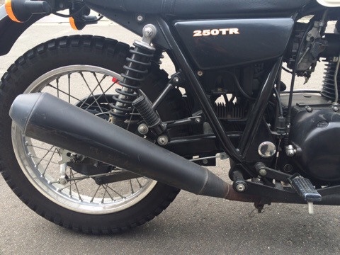 純正マフラー加工（カワサキ 250TR）by かつお_zero_crown - みんカラ