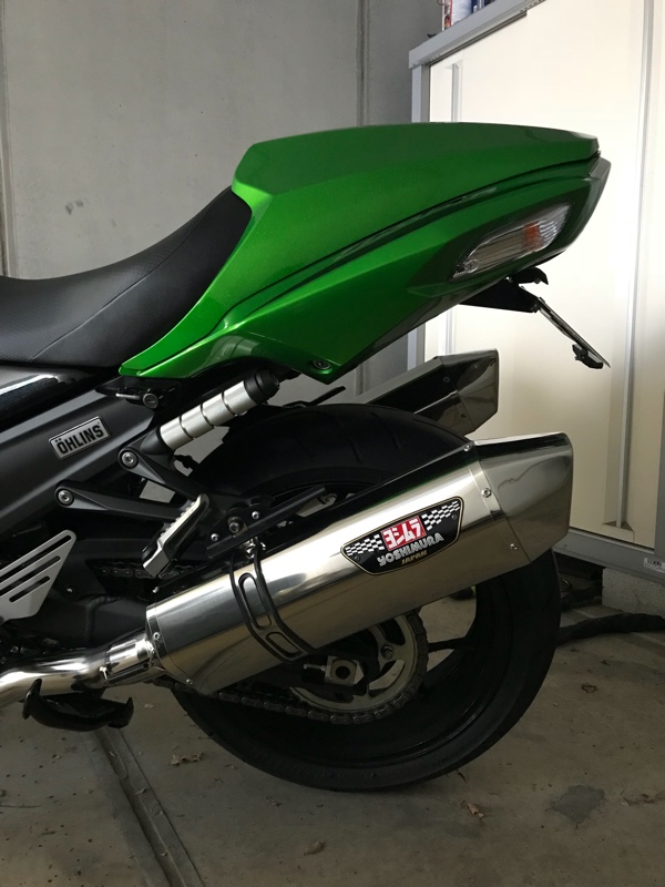 シングルシートカウル取り付け（カワサキ ZX-14R）by 物欲が止まらない