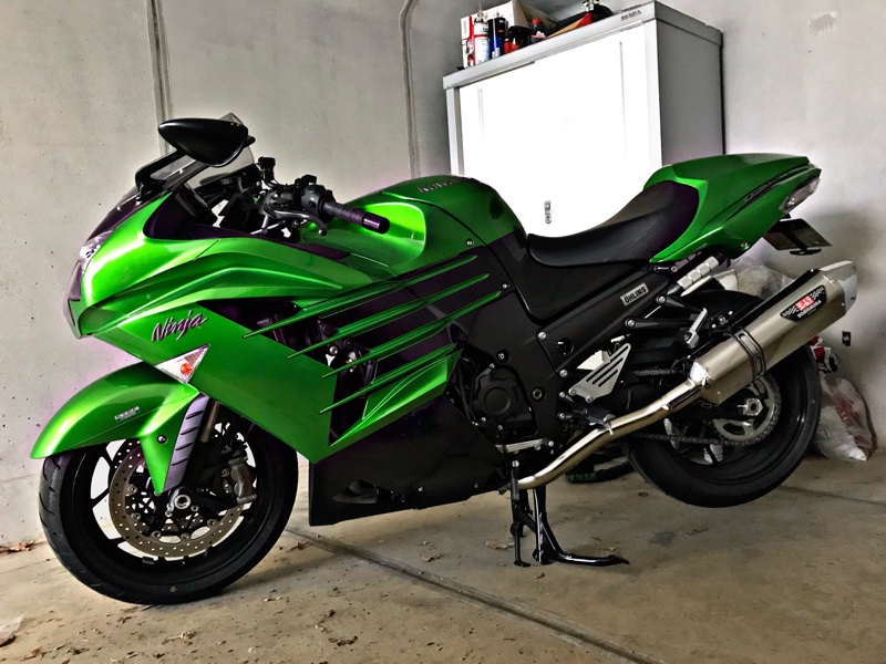 シングルシートカウル取り付け（カワサキ ZX-14R）by 物欲が止まらない