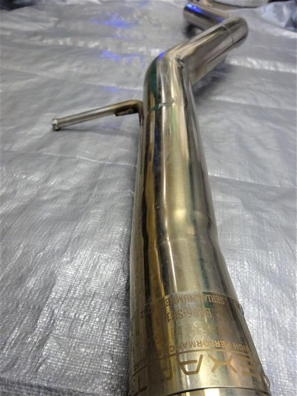 純正フロントパイプ触媒ストレートに交換（スバル WRX S4・VAG）by