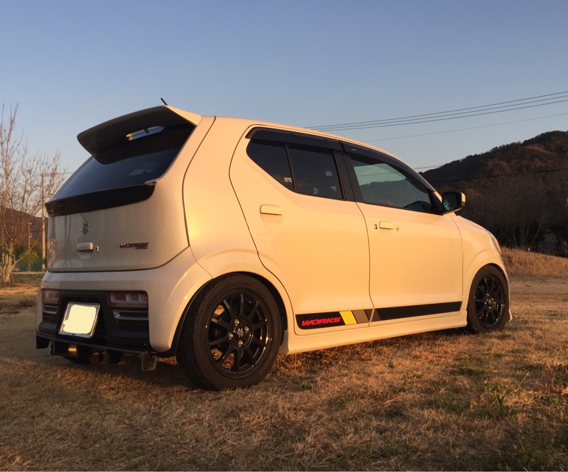 LOVE LARK lck619 ウエストスポイラー&ディフューザー仮付けイメージ