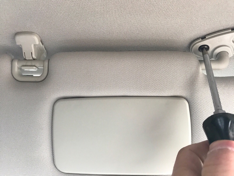 サンバイザーの北米ブラック化(*ﾟ∀ﾟ*)ノ （スバル レヴォーグ・VM）by