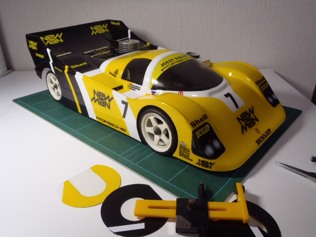 ピュア10】ニューマンポルシェ956ボディ搭載٩( 'ω' )و （その他 RCカー