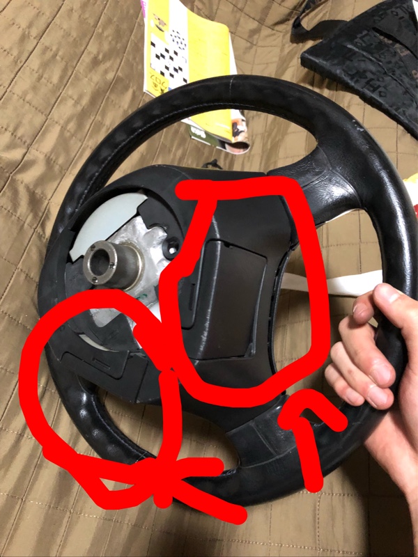 S15純正ステアリング交換および社外ボス取付（日産 シルビア・S15）by