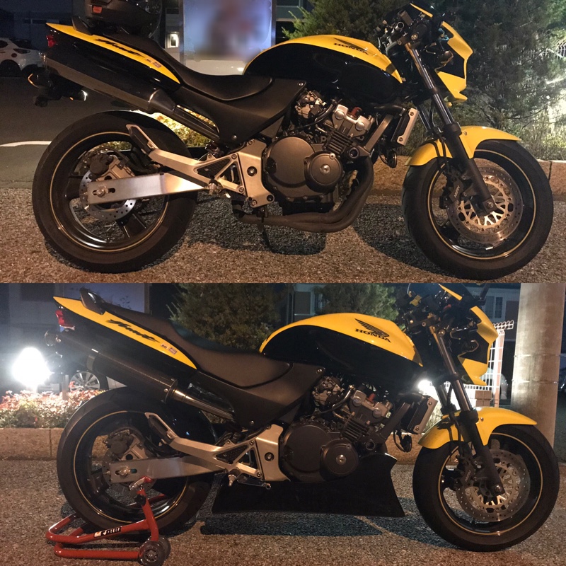 コワース RSアンダーカウル 取り付け（ホンダ ホーネット250）by ふぁ