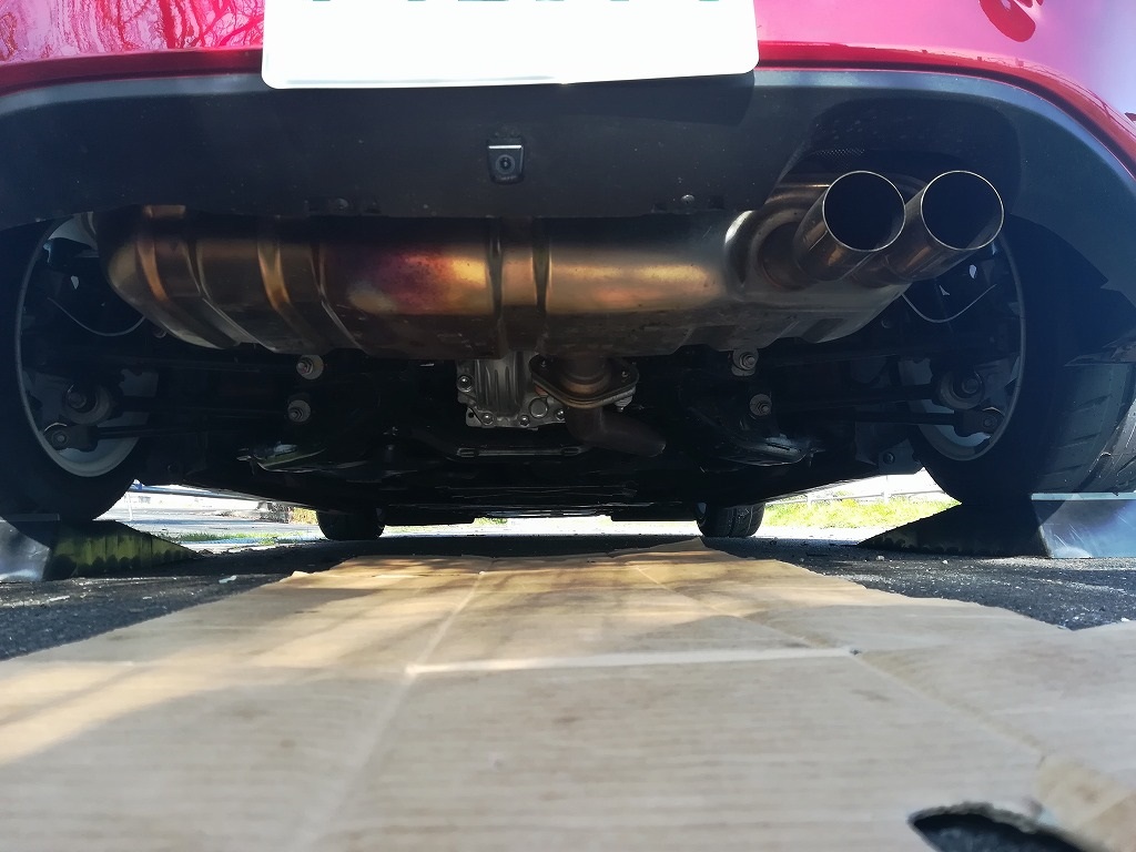 柿本改マフラー／GT1.0Z Racingの装着（マツダ ロードスター・ND）by