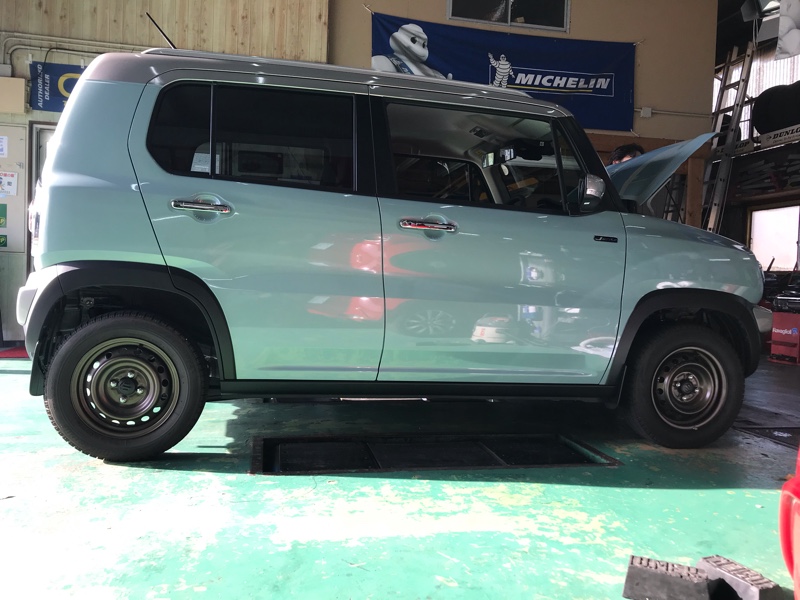 1インチ リフトアップ (プラスライン)（スズキ ハスラー・MR31S/MR41S