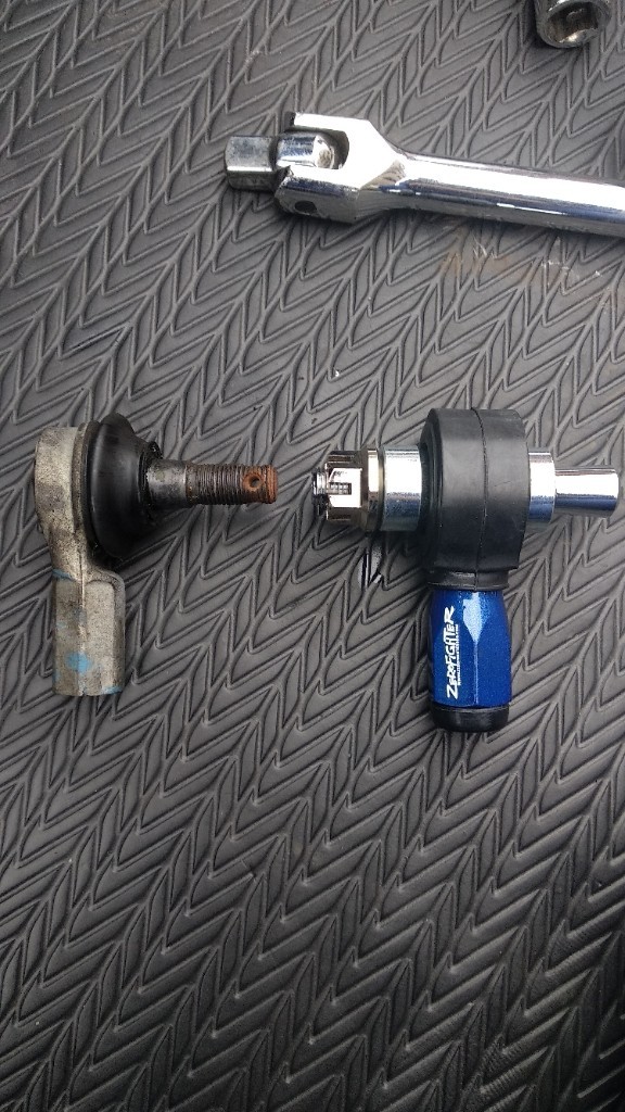 ゼロファイター逆刺しタイロッドエンド（ホンダ インテグラタイプR