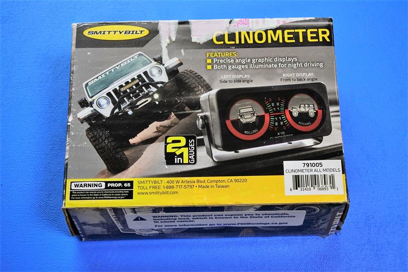 傾斜計-クリノメーター-設置 Jeep用正規品（スズキ エスクード・TA/TD