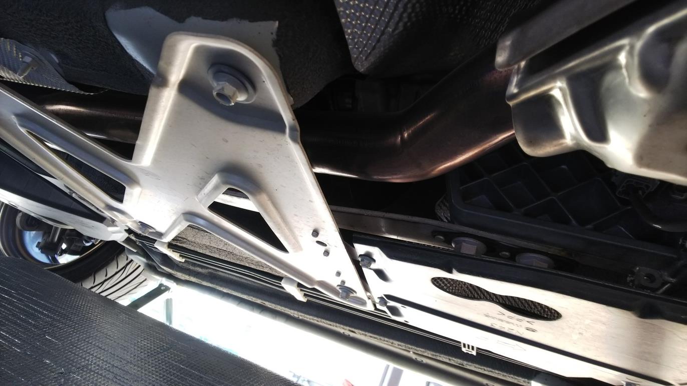 センターパイプ 純正→Be Free（マツダ ロードスター・ND）by mar