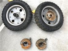 新ホイールをゲットする、ついでに“ホイール遍歴”（ホンダ モンキー