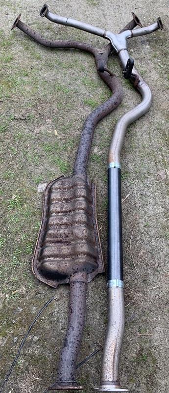 GVBセンターパイプ加工流用（スバル レガシィB4・BL）by