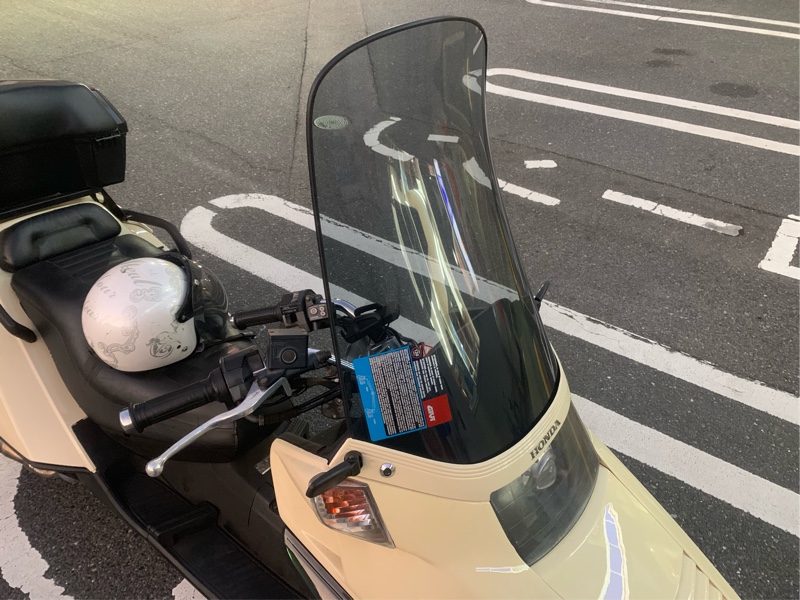 GIVIロングスクリーン装着⭐️（ホンダ フュージョン）by ごうやんやん