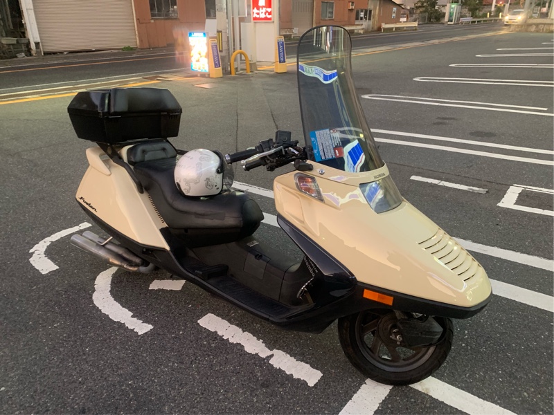 GIVIロングスクリーン装着⭐️（ホンダ フュージョン）by ごうやんやん