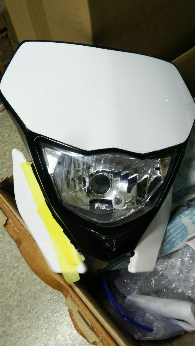 WR250R YZ風サイドカバー制作♪（ヤマハ WR250R）by カメスト - みんカラ