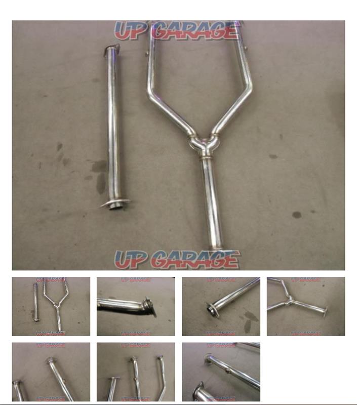 ステンレス中間ストレート（トヨタ マークX・120系）by かなやんマーク