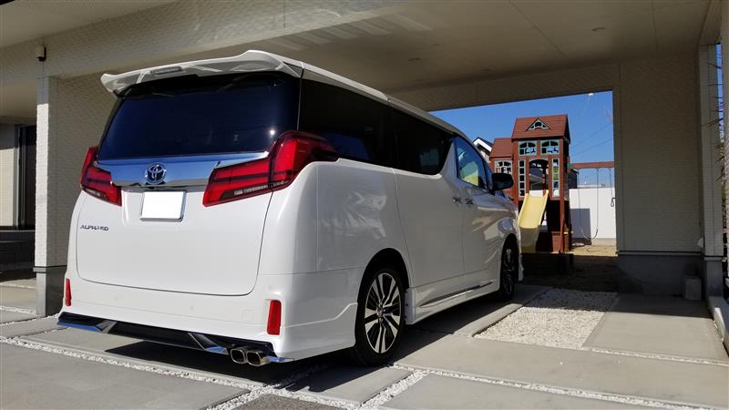 モデリスタエアロ DIY取り付け リア編（トヨタ アルファード・30系）by