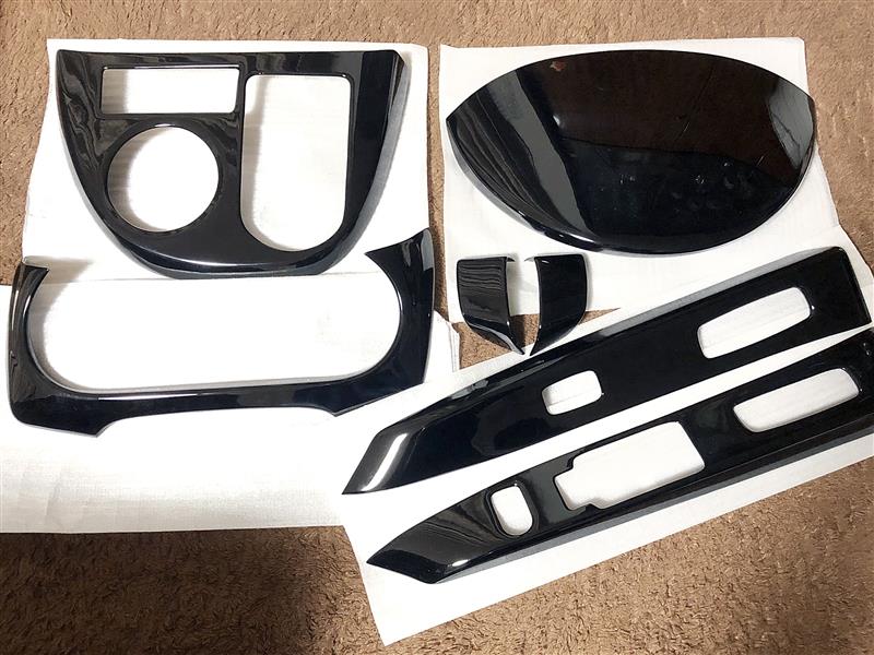 インテリアパネルを付けてみた！(￣▽￣)（ダイハツ ミラカスタム