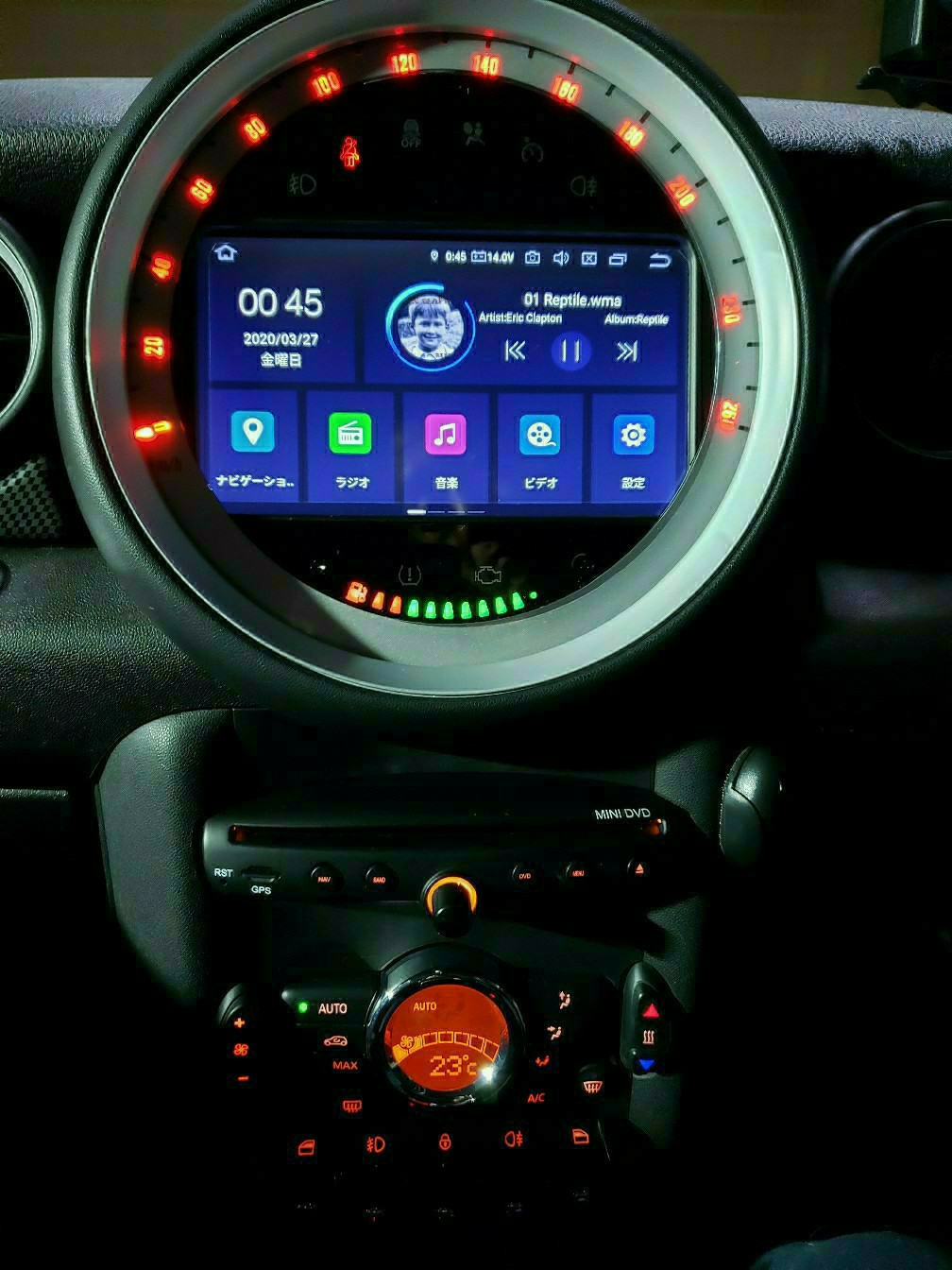 Android ナビ モニター 交換（ミニ MINI・R56/57）by もっと楽しく