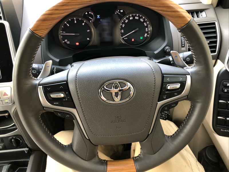 パドルシフト取付（トヨタ ランドクルーザープラド・150系）by Mura