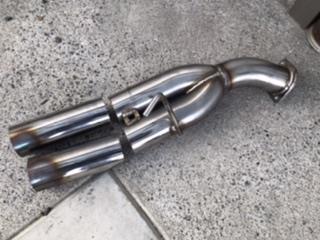 CPV35にZ33用マフラーを流用してみた。③（日産 スカイラインクーペ