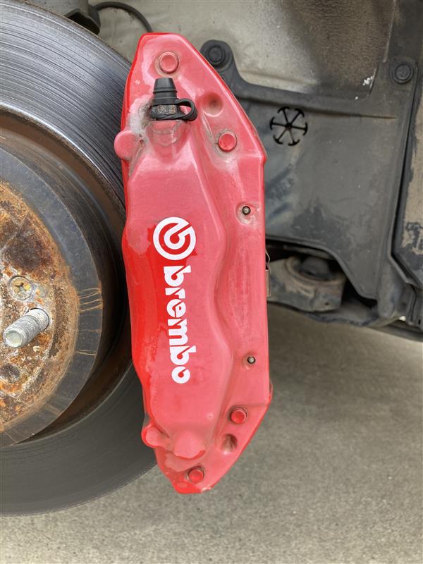 bremboキャリパー クリア塗装（ホンダ シビックタイプR・FD2）by Qoo