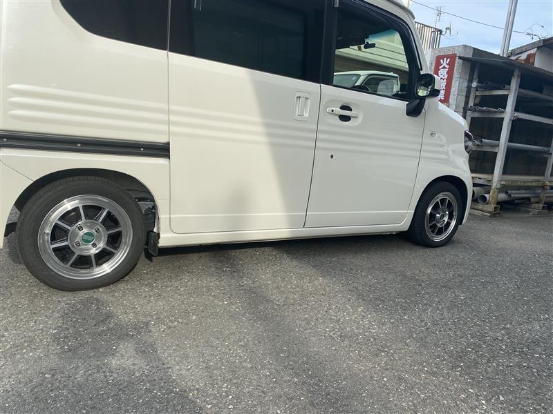 N-VAN 仕事仕様とダウンサス装着のバランス変更（ホンダ N-VAN+