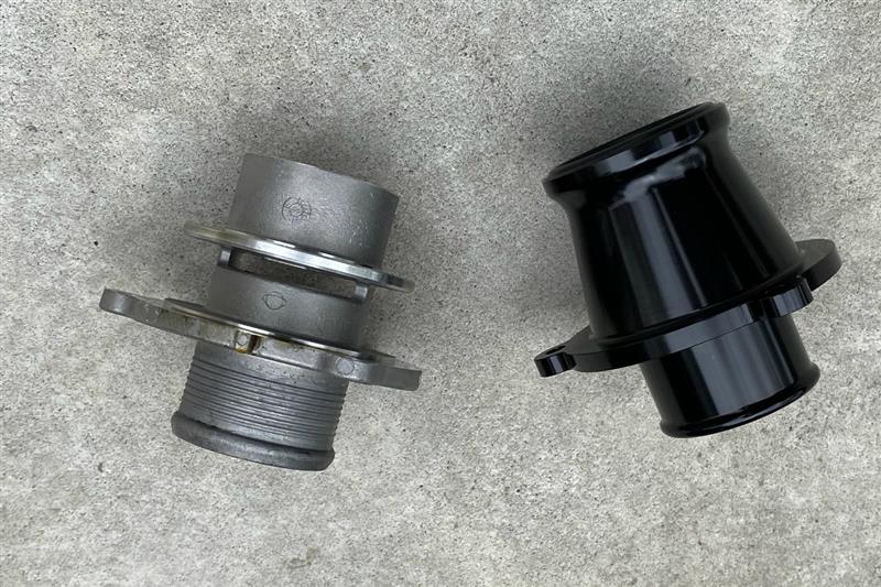 ECSターボマフラーデリート取付（フォルクスワーゲン ゴルフ R・ゴルフ