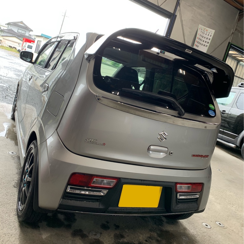 SWK WRウイング 取り付け（スズキ アルトワークス・HA36S）by カルロス