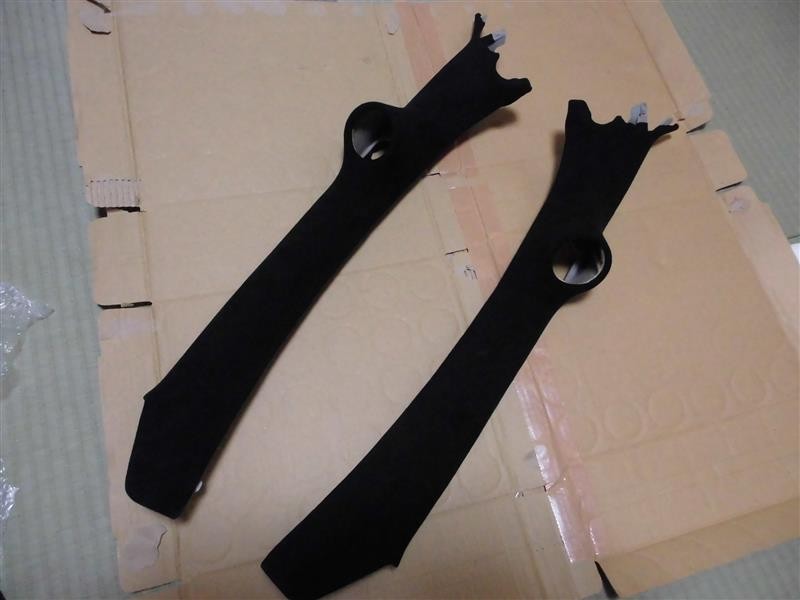 ツイーターはAピラーに埋め込みたい（スズキ アルトワークス・HA36S