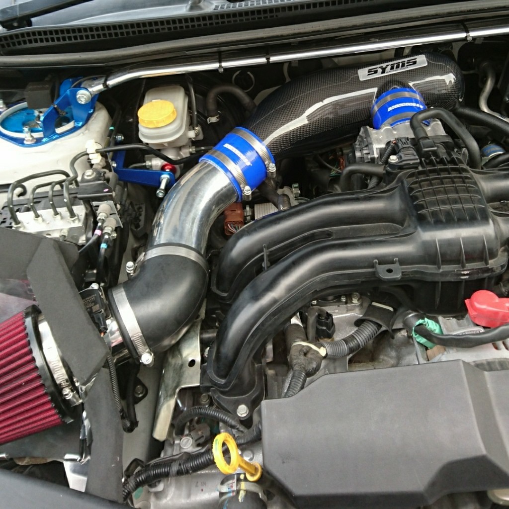 SYMS フローサクションボックス 取り付け（スバル インプレッサ
