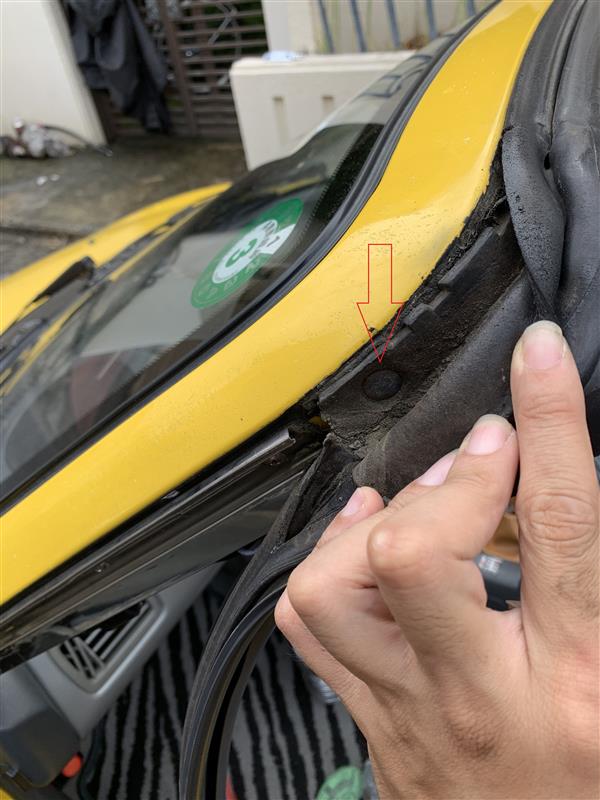 ウェザーストリップ交換（ホンダ ビート・PP）by 品水 あかり - みんカラ