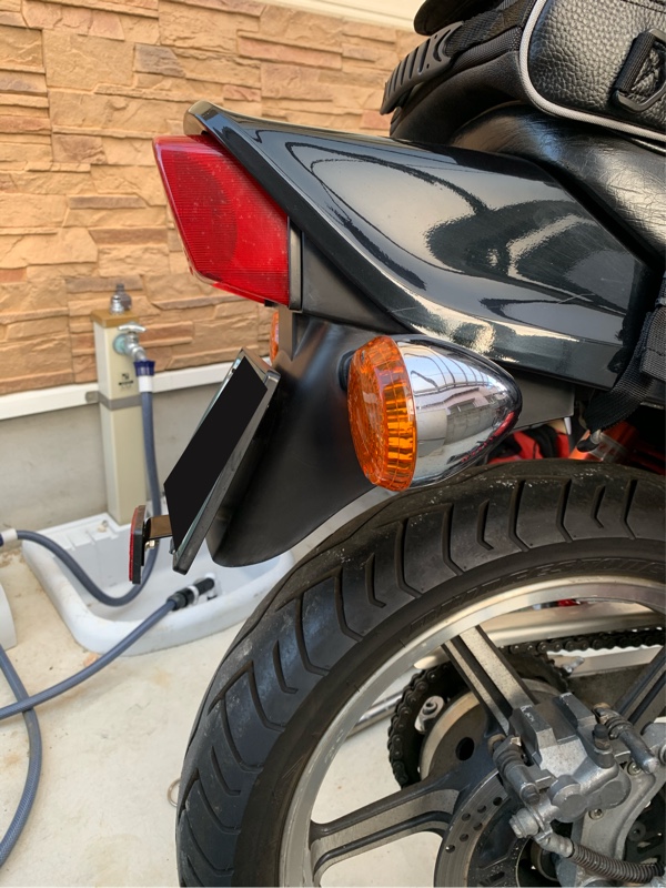 純正リアフェンダー取付（カワサキ ゼファー400）by Takataka factory