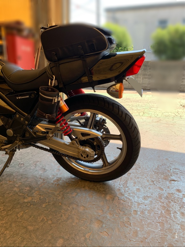 純正リアフェンダー取付（カワサキ ゼファー400）by Takataka factory