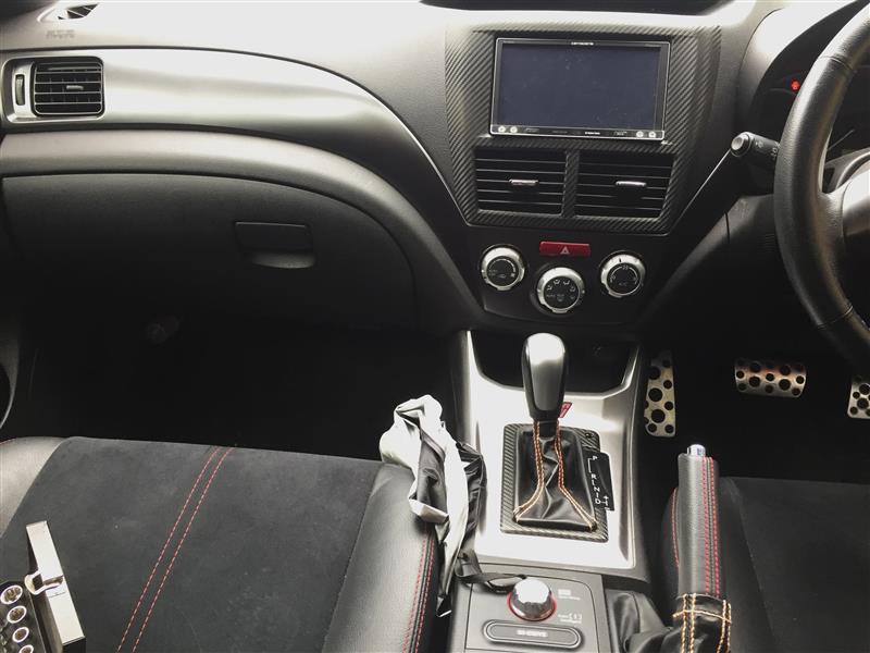 フォレスターSH エアコンパネル 流用（スバル インプレッサ WRX STI