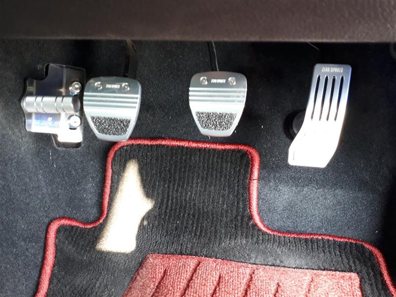 ゼロスポーツのペダル&フットレスト交換✨（スバル WRX STI・VAB）by