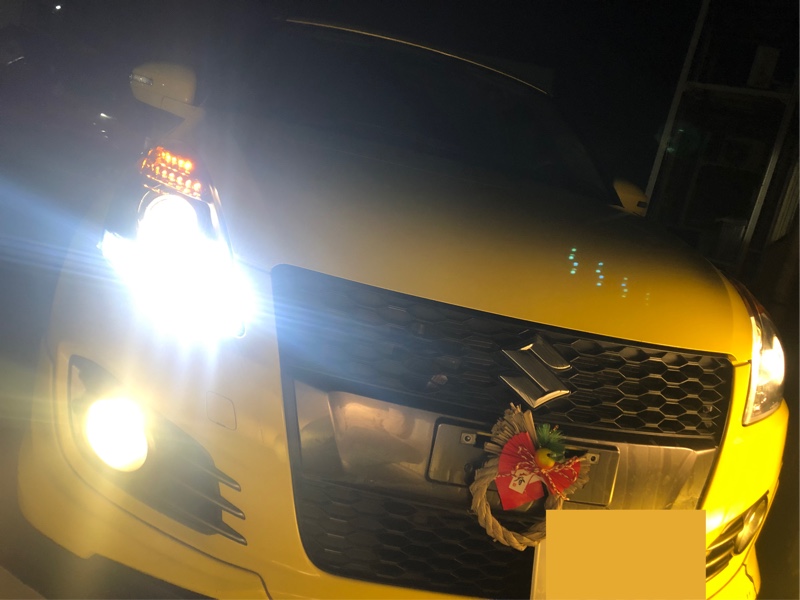 純正HID車両の社外LED ヘッドライトの取り付け（スズキ スイフト