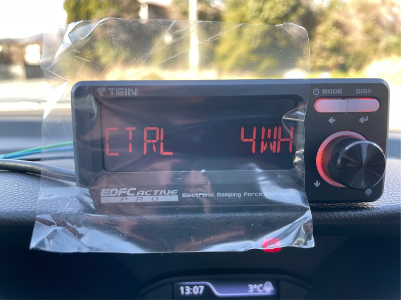 TEIN EDFC active PRO 初期設定（スズキ スイフトスポーツ・ZC33S）by