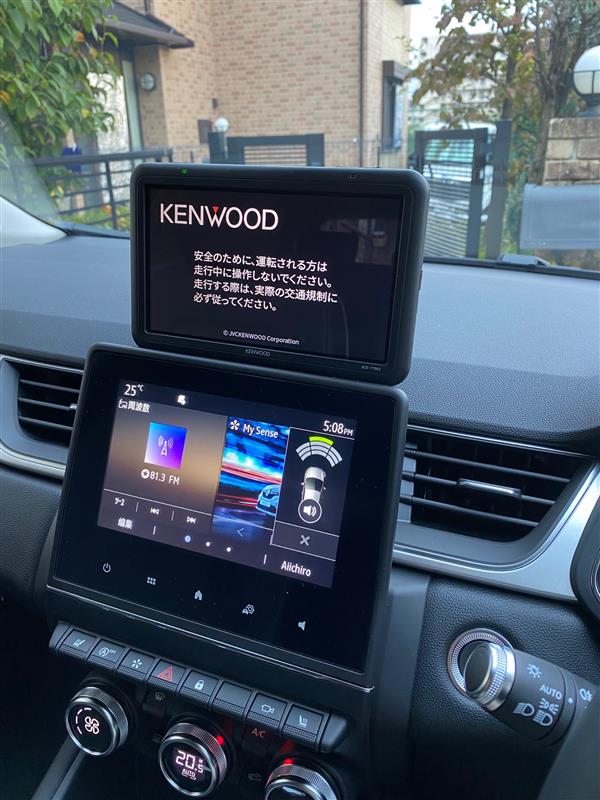 KENWOOD EZ750取付（ルノー キャプチャー・HJ）by aiichi - みんカラ