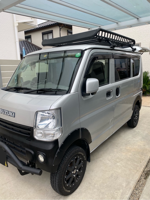 アウトクラス オーバーフェンダー取り付け（スズキ エブリイ・DA17）by