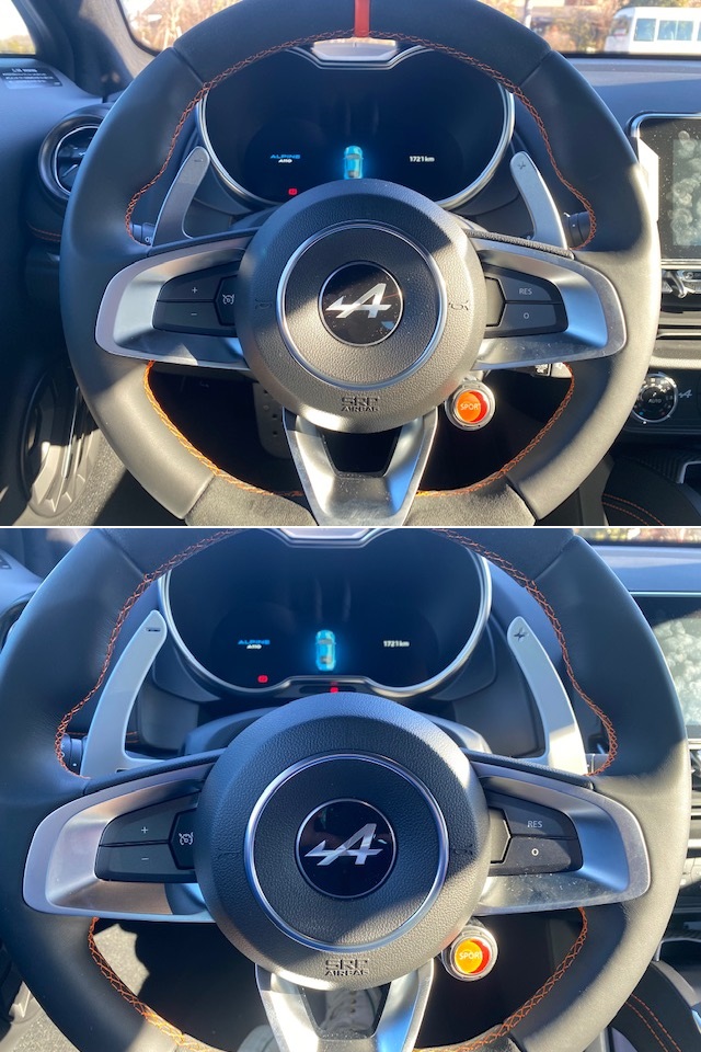 パドルシフト交換（アルピーヌ A110・DFM5P系）by キヨさん - みんカラ