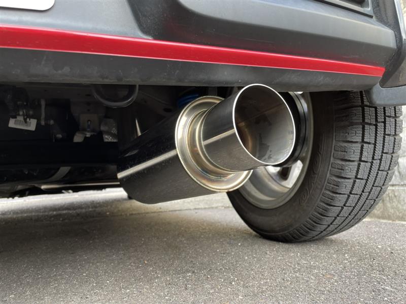 GIGA N1マフラー（スズキ アルトワークス・HA36S）by ZENくん - みんカラ