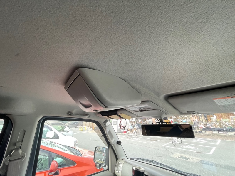 オーバーヘッドコンソール 完成！（スズキ エブリイワゴン・DA64W）by