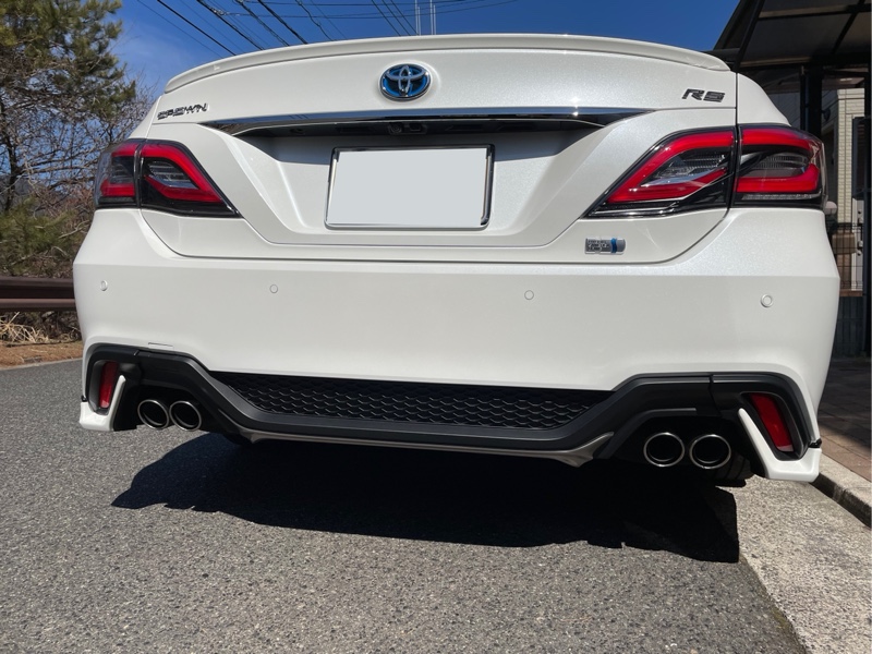 TRDリアバンパースポイラー 色差し(ちょい)（トヨタ クラウン