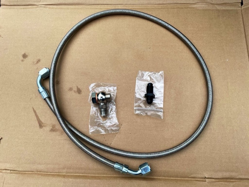 パワステ高圧ホースステンメッシュに交換（日産 シルビア・S15）by