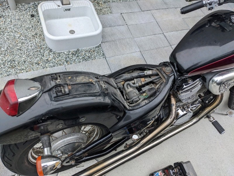 スティード フラットフェンダー化（ホンダ スティード400）by