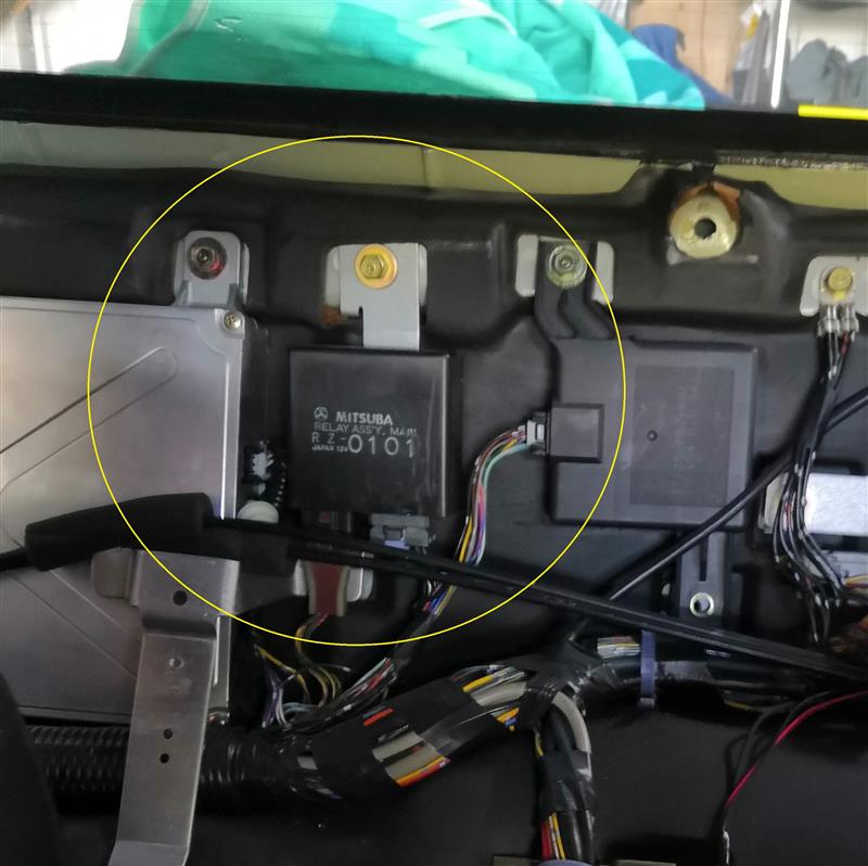 メインリレー フューエルポンプレジスター交換（ホンダ NSX・NA）by A