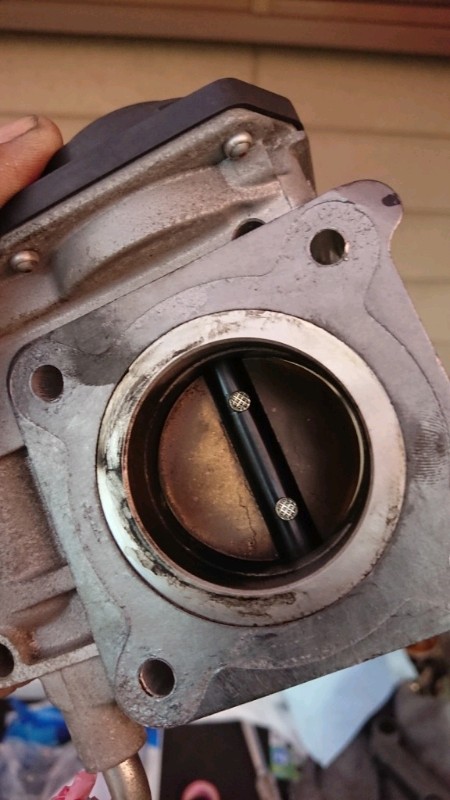 スロットルボディ清掃 （三菱 コルトラリーアートバージョンR・Z27AG