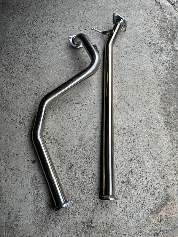 ロッソモデロ 中間ストレート 取り付け（スズキ スイフトスポーツ