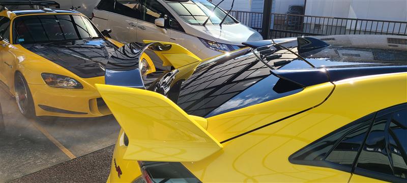 FK8リアウイング（ウイングフラップ）交換(*'ω'*)（ホンダ シビック
